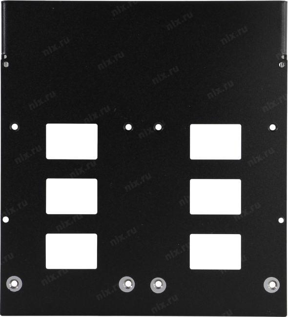 Procase <MU-104-BK> Крепление для 2 корзин Procase MU-xxx  в отсек 5.25"