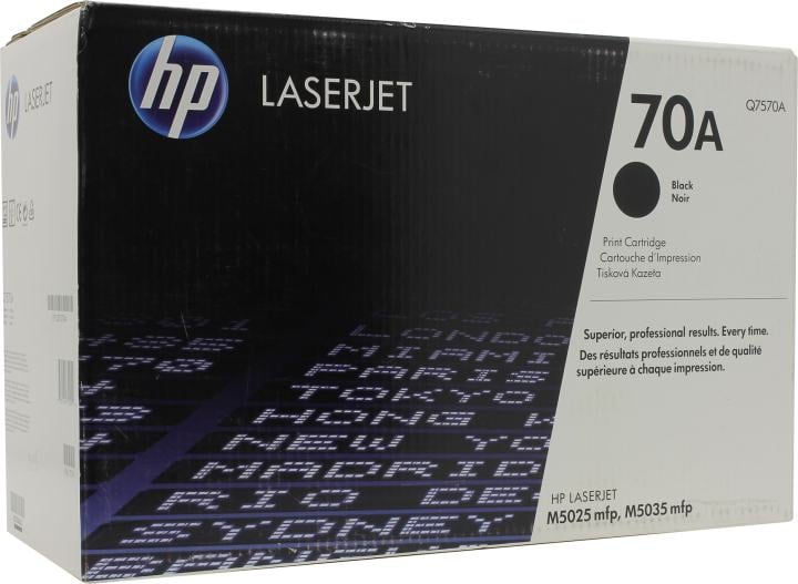 <023050> Картридж лазерный HP 70A (Q7570A) для HP M5025/M5035, 15000 стр. черный [Q7570A]
