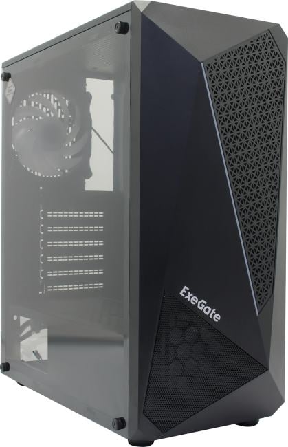 Miditower  Exegate <EVO-8225> Black ATX  без БП <EX292858RUS>