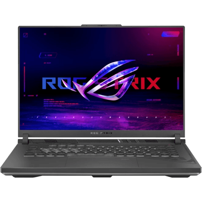 Ноутбук ASUS ROG STRIX G16 G614JU-N3540, 16" (1920x1200) IPS 165 Гц/Intel Core i5-13450HX/16 ГБ LPDDR5/512 ГБ SSD/NVIDIA GeForce RTX 4050 для ноутбуков (6 Гб)/Без системы, Серый (90NR0CC1-M015S0)