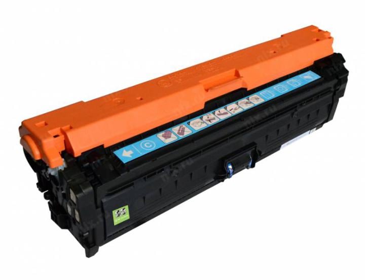 Картридж лазерный Cactus CS-CE271A CE271A голубой (15000стр.) для HP  LJ Ent CP5525