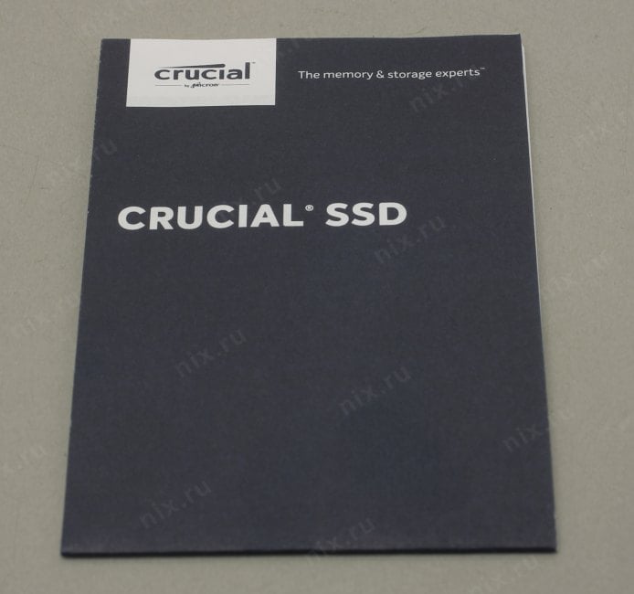SSD 1 Tb SATA 6Gb/s Crucial BX500 <CT1000BX500SSD1>  2.5" 3D TLC