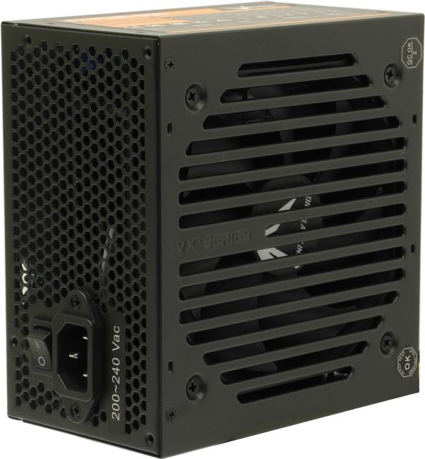 Блок питания Aerocool VX-650 PLUS, 650Вт, 120мм вентилятор