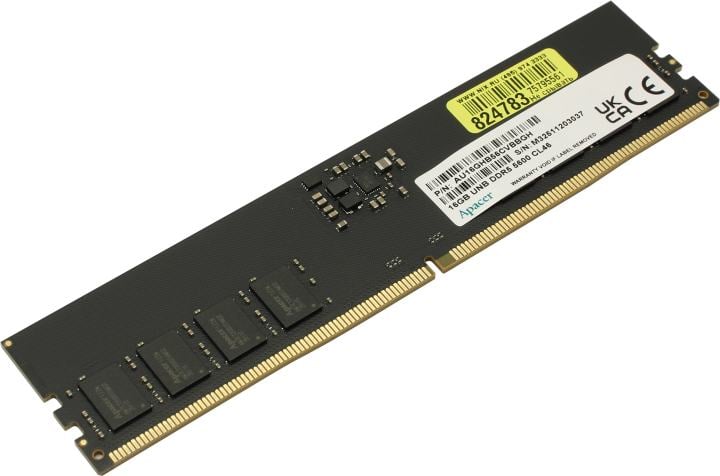 Apacer <AU16GHB56CVBBGH/FL.16G2C.PKH> DDR5 DIMM  16Gb <PC5-44800> CL40