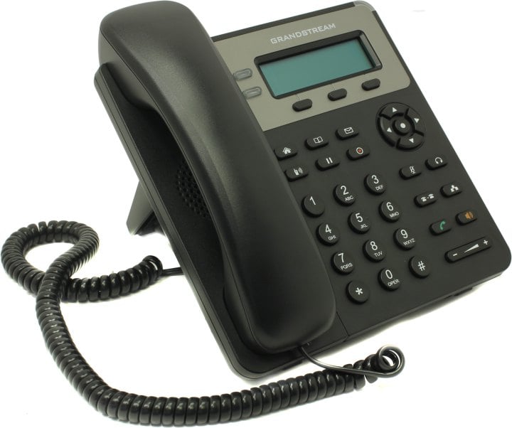 IP-телефон Grandstream GXP-1615, 2 линии, LCD, черный