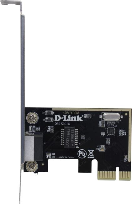 D-Link <DFE-530TX /E1A> (OEM)  Карта PCI-Ex1 100Mbps
