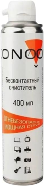 Очиститель Konoos KAD-400F, бесконтактный, негорючий, 400 мл