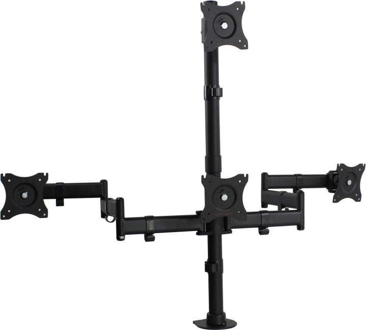 Кронштейн ARM Media LCD-T16, настольный, 4 монитора, 15"-27"
