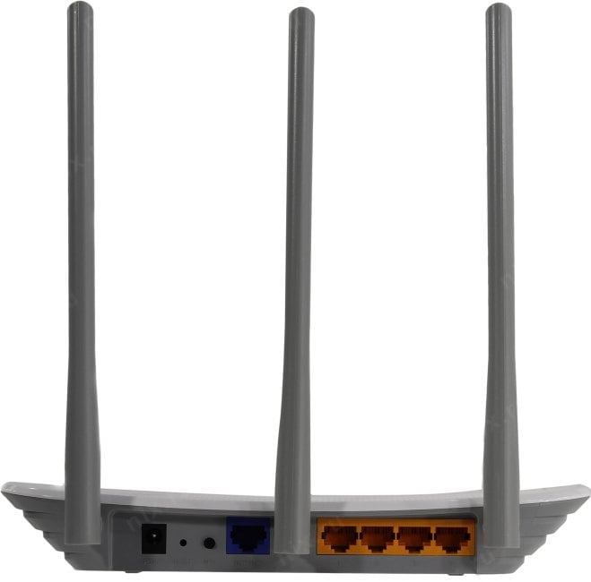 TP-Link N300 Wi-Fi Router. SPEED: 300 Mbps at 2.4 GHz. SPEC: 3× Antennas, 1× 10/100M WAN Port + 4× 10/100M LAN Ports. FEATURE: Tether App, Router/Access Point/Range Extender/WISP Mode, IPv6 Supported, IPTV (WR845N)