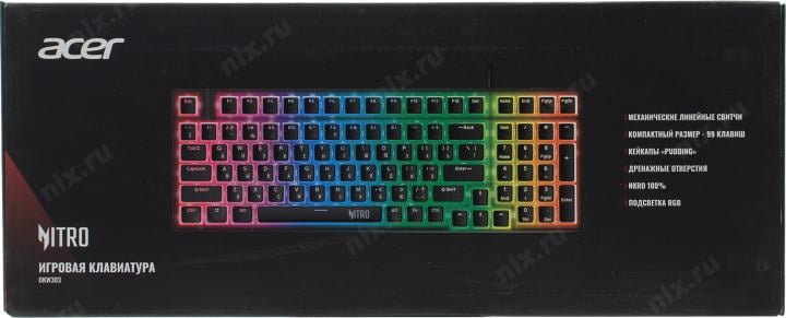Клавиатура Acer OKW303 <ZL.KBDCC.01D>  <USB>  99КЛ