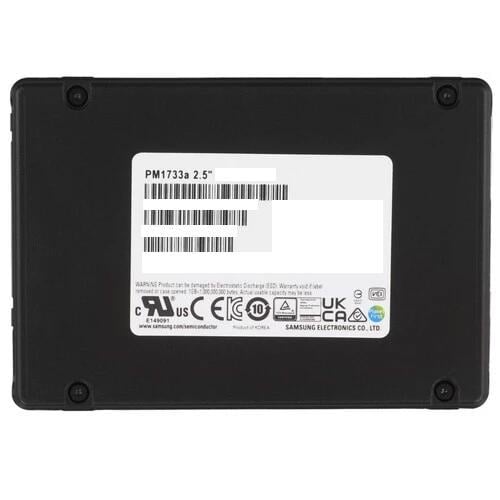 SSD 3.84 Tb U.2 Samsung  PM1733a  <MZWLR3T8HCLS-00A07>  2.5" TLC
