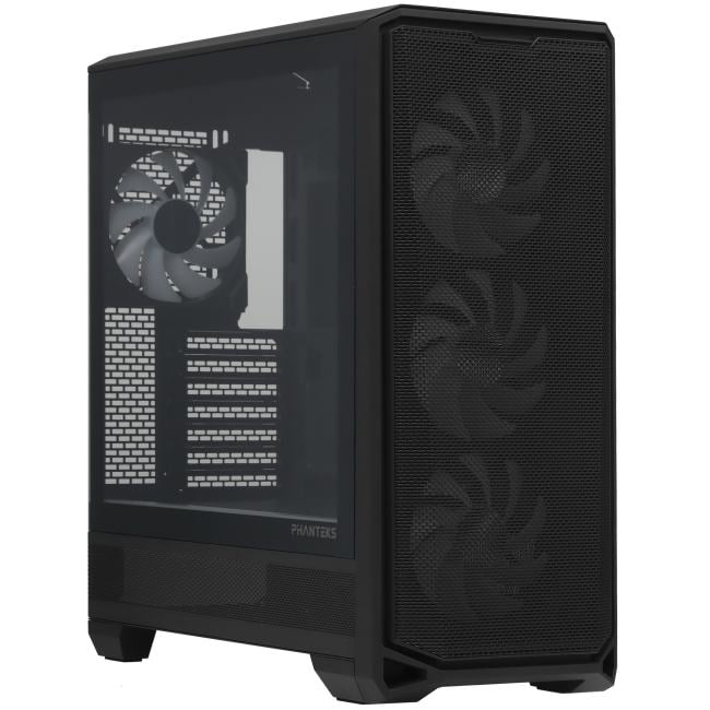 Корпус PHANTEKS Eclipse G400A, Black, 4x140mm ARGB Fan + ARGB Strip, Tempered Glass, Mid-Tower  /  PH-EC400GA_DBK01