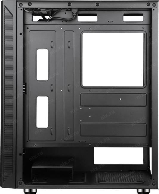 ACC-3501 Корпус Accord 3501 черный без БП ATX 2xUSB2.0 1xUSB3.0 1xUSB3.1  audio bott PSU