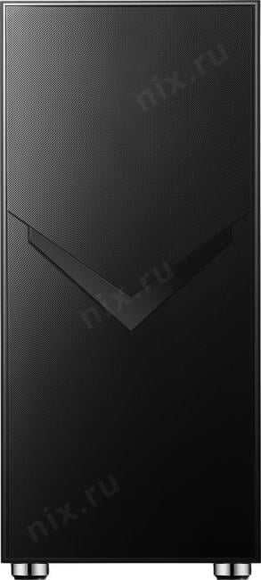 ACC-3501 Корпус Accord 3501 черный без БП ATX 2xUSB2.0 1xUSB3.0 1xUSB3.1  audio bott PSU