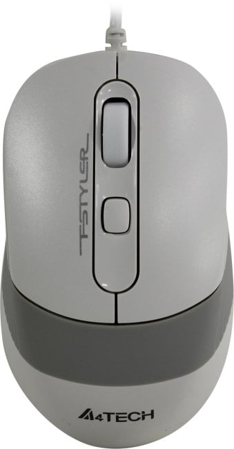 A4Tech FSTYLER Optical Mouse <FM10 White>  (RTL) USB 4btn+Roll
