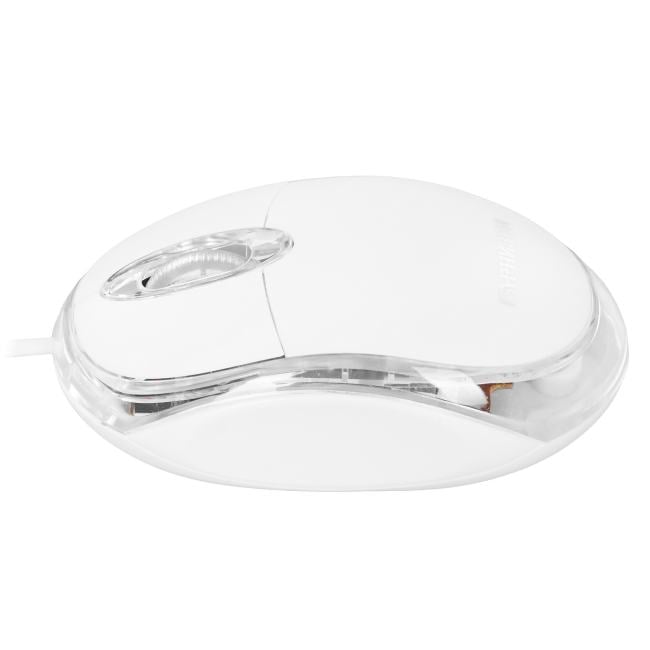 GM-100W Проводная мышь Гарнизон GM-100W, 3кн, 1000  DPI,  1.15м,  белый, коробка