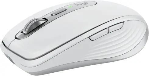 910-006936 Мышь Logitech MX Anywhere 3S светло-серый оптическая 8000dpi silent беспров. BT/Radio USB  для ноутбука 5but