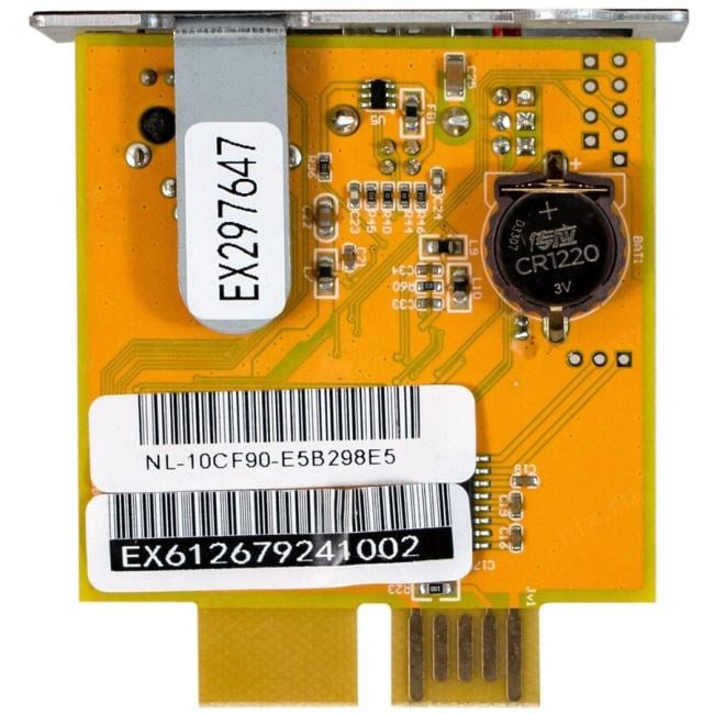 SNMP-карта ExeGate EX297647RUS, 1×RJ45, 1×USB(B), для ИБП