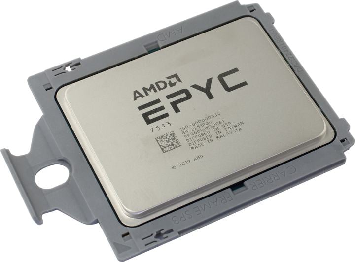 Процессор серверный/ CPU SP3 AMD EPYC 7513 (Milan, 32C/64T, 2.6/3.65GHz, 128MB, 200W) OEM