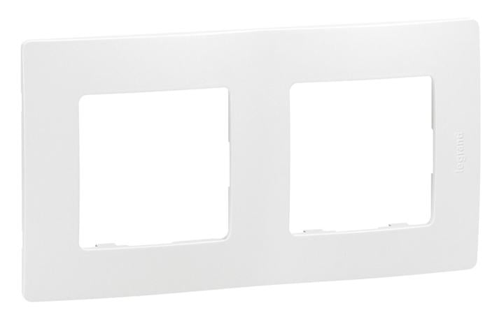 Legrand  672502 Рамка  2п БЕЛ ETIKA