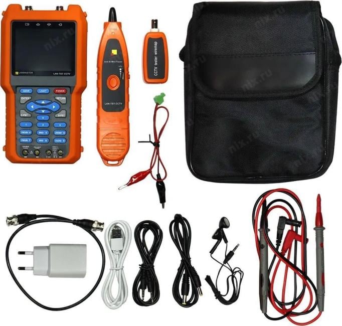Lanmaster <LAN-TST-CCTV> Тестер для  сетей  видеонаблюдения