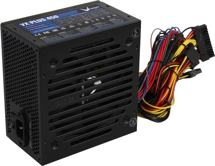 Блок питания Aerocool VX-450 PLUS, ATX, 450W