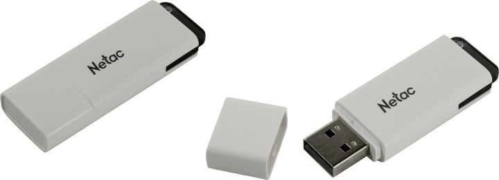 Netac <NT03U185N-064G-20WH> USB2.0  Flash  Drive  64Gb (RTL)