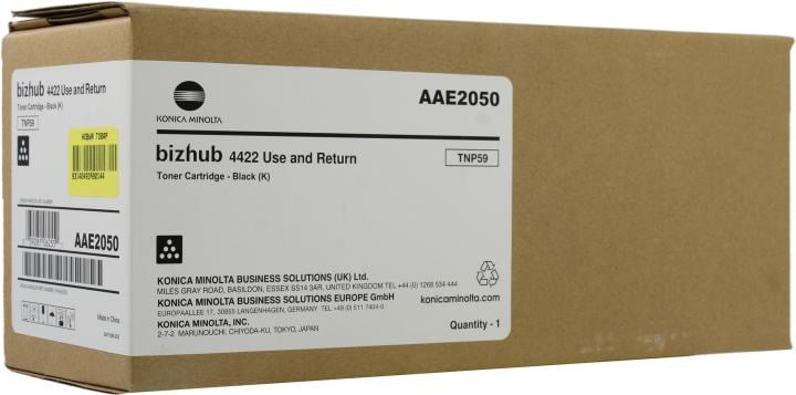 Тонер-картридж KONICA MINOLTA <AAE2050> TNP59 Black  для bizhub 4422