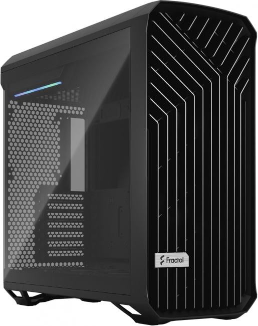 Miditower Fractal Design <FD-C-TOR1A-01> Torrent Black TG LightTint E-ATX  без  БП,  с окном
