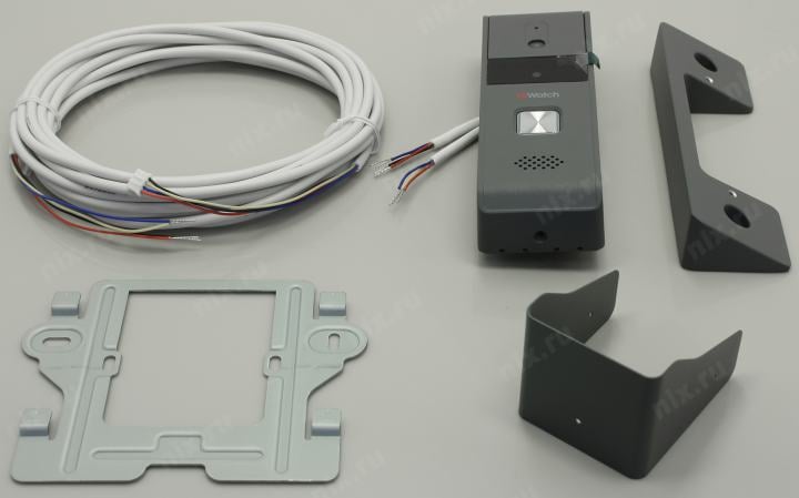 HIKVISION <DS-D100K> Видеодомофон (7", 800x480 + Cam. 720x576, PAL,  микрофон,  LED)