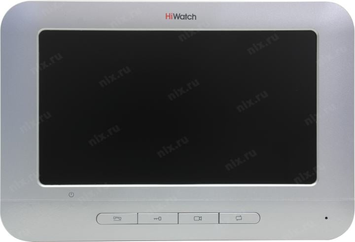 HIKVISION <DS-D100K> Видеодомофон (7", 800x480 + Cam. 720x576, PAL,  микрофон,  LED)