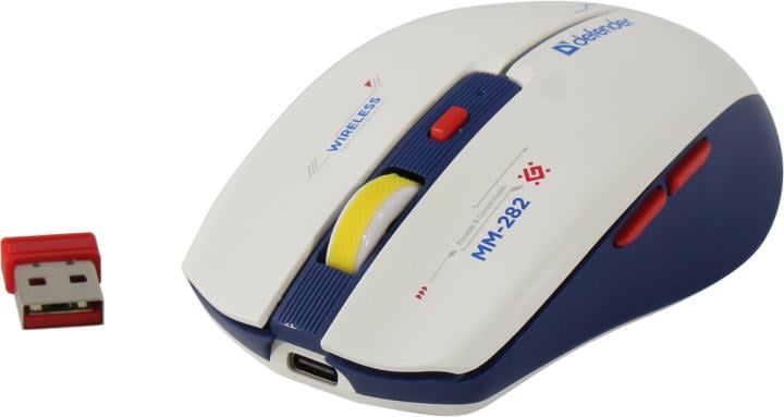 Defender Wireless Optical Mouse Dila <MM-282> (RTL) USB  6btn+Roll  <52282>