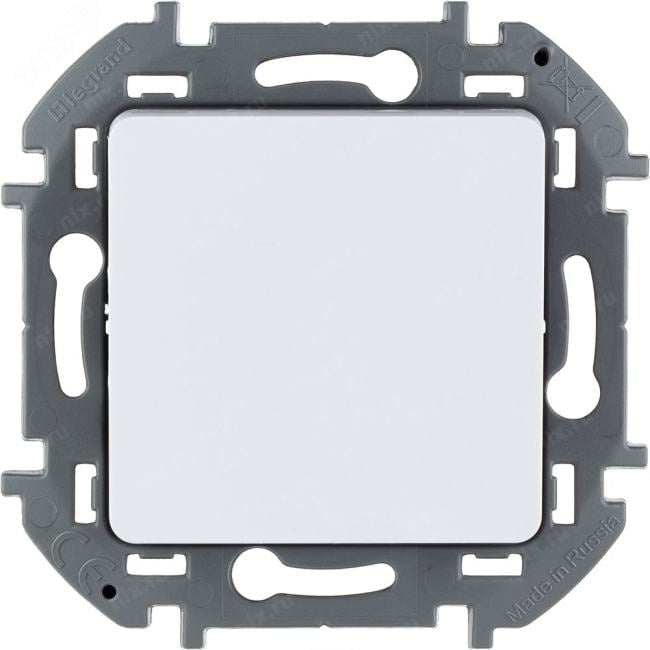 Legrand 673650 Переключатель одноклавишный INSPIRIA 10 AX  250  В~  белый (673650)