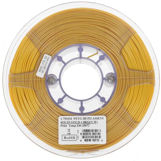 Катушка PETG-пластика ESUN 1.75  мм  1кг.,  золотистый (PETG175SJ1)