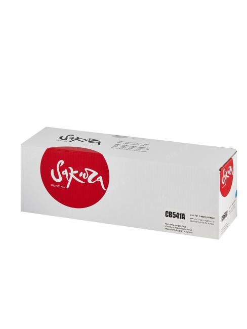 SACB541A Картридж SAKURA CB541A  для HP Color LJ CM1312MFP/CP1215/CP1515/CP1518,  синий, 1500 к.