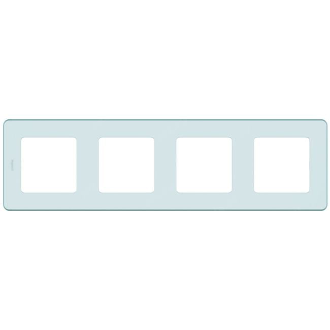 LEGRAND 673965 Рамка 4  поста INSPIRIA мятный