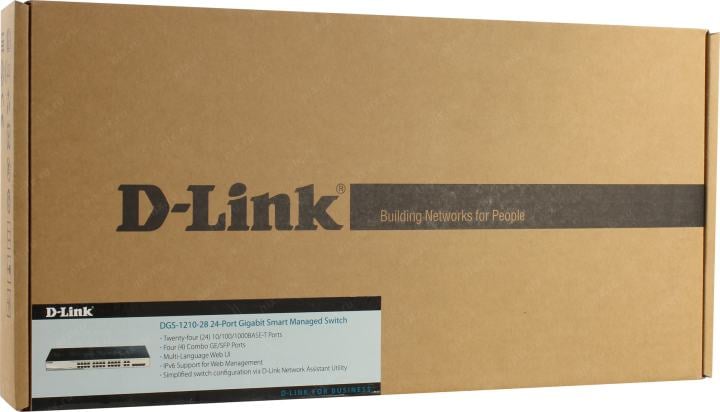 D-Link  <DGS-1210-28  /F3A>  Управляемый коммутатор