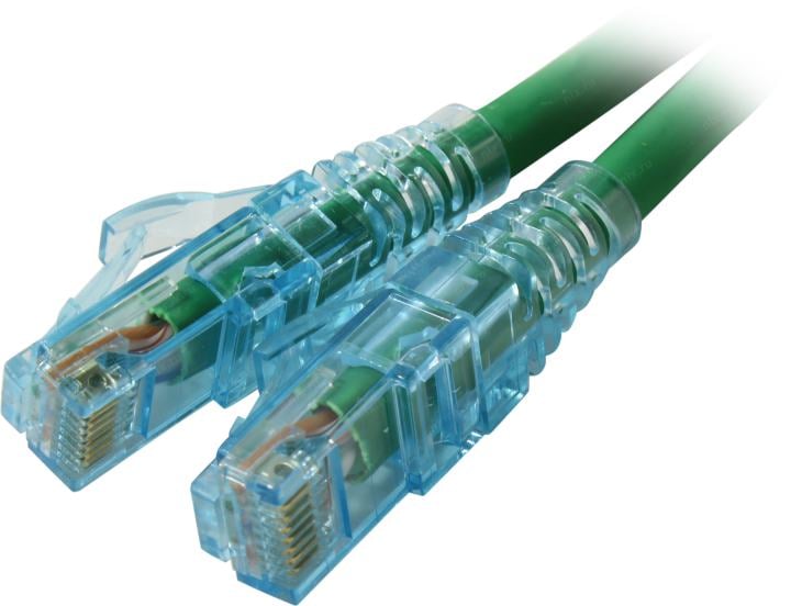 Кабельная сборка Hyperline PC-LPM-UTP-RJ45-RJ45-C6-1.5M-LSZH-GN Патч-корд U/UTP, Cat.6 (100% Fluke Component Tested), LSZH, 1.5м, зеленый