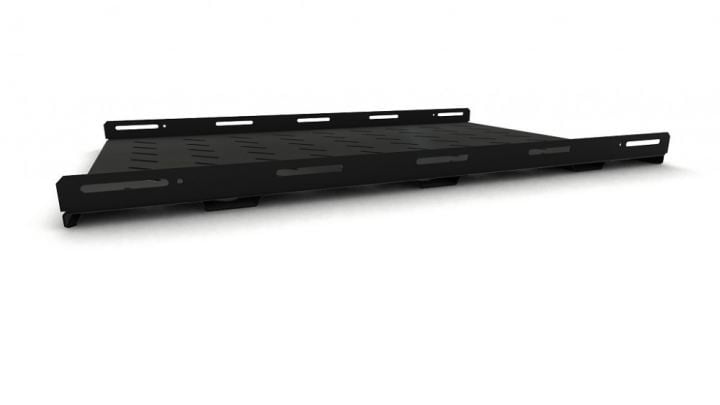 Hyperline TSH3H-850-RAL9004 (TSH3H-850-RAL9005) Полка  глубина 850 мм, нагрузка  до 100 кг