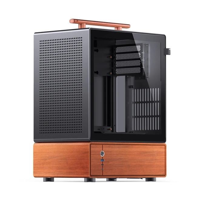 Minitower JONSBO <T7 Black>  MicroATX без БП