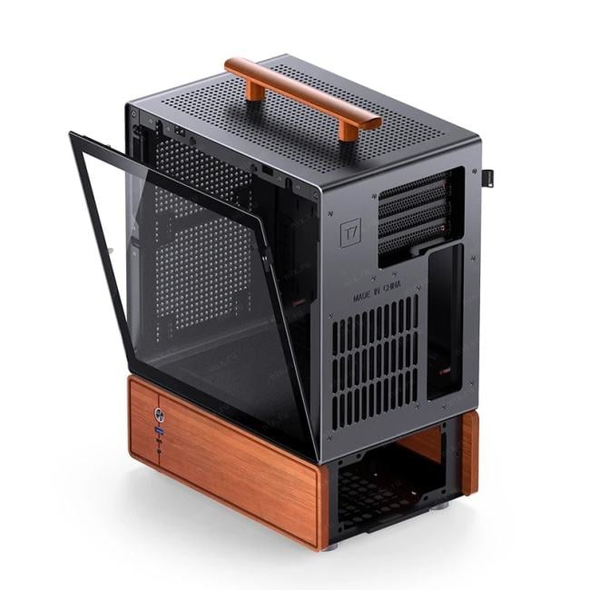 Minitower JONSBO <T7 Black>  MicroATX без БП