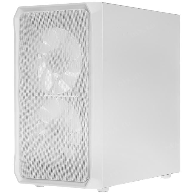 Корпус Powercase CMMAW-A3-V2, mATX, ARGB, белый