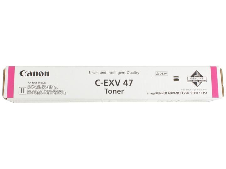 Картридж лазерный Canon C-EXV47M 8518B002 пурпурный для Canon iRС351iF/C350i/C250i