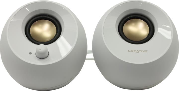 Колонки Creative PEBBLE (RTL) <51MF1680AA001>  (2x2.2W,  питание  от USB)