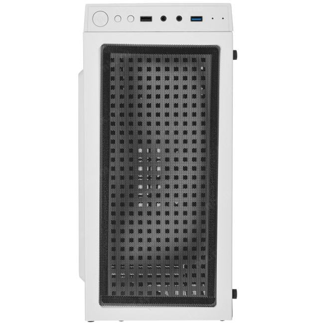 Корпус для ПК GINZZU - A390, 3х2.5", 2х3.5", 1xUSB2.0, 1xUSB3.0, Midi Tower, без БП, цвет белый, A390
