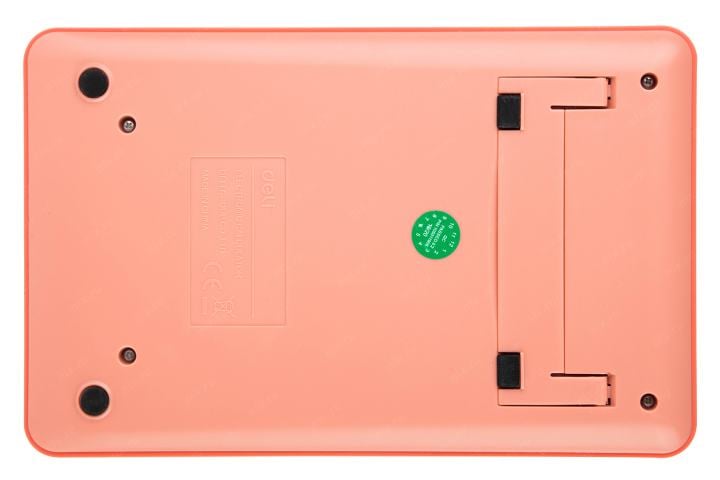 Калькулятор настольный Deli  Touch  EM01541  красный 12-разр.