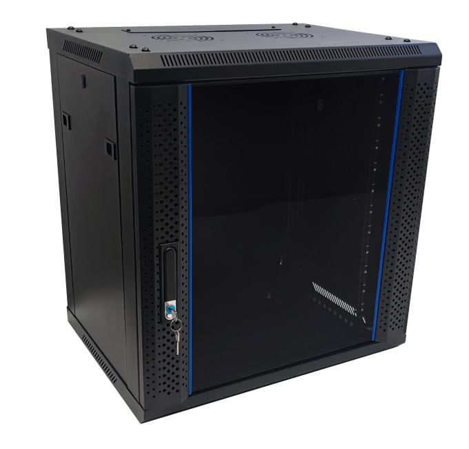 5bites Шкаф телекоммуникационный настенный TC6403-12B 12U / 600*450 / WALL / BLACK