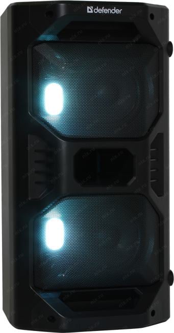 Defender Портативная акустика Rage 50Вт, Light/BT/FM/USB/LED/TWS (65109)