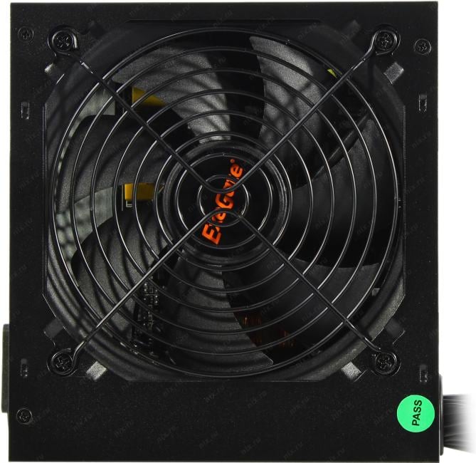 Exegate EX298359RUS Блок питания 450W ExeGate 80 PLUS® Bronze 450PPH (ATX, APFC, КПД 88% (80 PLUS Bronze), 12cm fan, 24pin, (4+4)pin, 2xPCI-E, 3xSATA, 3xIDE, black, Color Box)