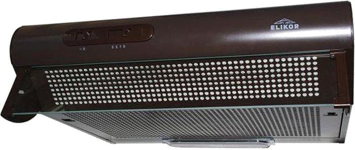 КВ II М-290-50-161 Вытяжка козырьк Elikor Davoline 50П-290-П3Л коричневый управление:  ползунковое (1 мотор)